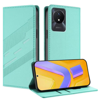 Embossed Multi-functional Wallet Retro Leather Phone Case, For vivo Y28 4G Global, For vivo X100s 5G Global, For vivo Y17s 4G Global, For vivo S18 / S18 Pro, For vivo V29e 5G / Y200 5G Global, For vivo Y200 5G Global, For vivo Y78 5G / Y27 5G          ...