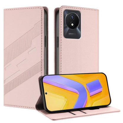 Embossed Multi-functional Wallet Retro Leather Phone Case, For vivo Y28 4G Global, For vivo X100s 5G Global, For vivo Y17s 4G Global, For vivo S18 / S18 Pro, For vivo V29e 5G / Y200 5G Global, For vivo Y200 5G Global, For vivo Y78 5G / Y27 5G          ...