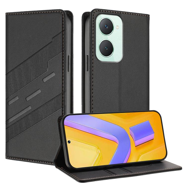 Embossed Multi-functional Wallet Retro Leather Phone Case, For vivo Y29s 5G Global, For vivo Y29 4G Global, For vivo V50 5G Global, For vivo Y19s 4G Global, For vivo Y300 5G Global, For vivo Y200e 5G Global, For vivo V40e 5G India / iQOO Z9s 5G        ...