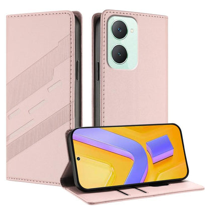 Embossed Multi-functional Wallet Retro Leather Phone Case, For vivo Y29s 5G Global, For vivo Y29 4G Global, For vivo V50 5G Global, For vivo Y19s 4G Global, For vivo Y300 5G Global, For vivo Y200e 5G Global, For vivo V40e 5G India / iQOO Z9s 5G        ...