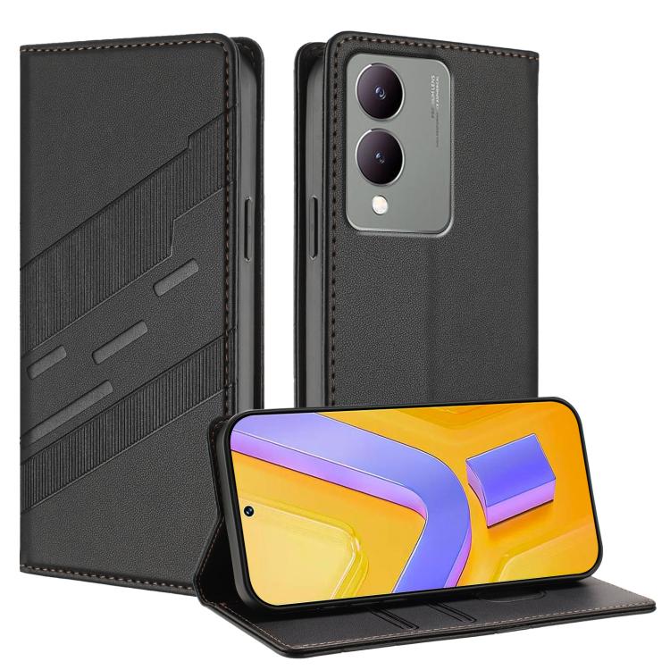 Embossed Multi-functional Wallet Retro Leather Phone Case, For vivo Y28 4G Global, For vivo X100s 5G Global, For vivo Y17s 4G Global, For vivo S18 / S18 Pro, For vivo V29e 5G / Y200 5G Global, For vivo Y200 5G Global, For vivo Y78 5G / Y27 5G          ...