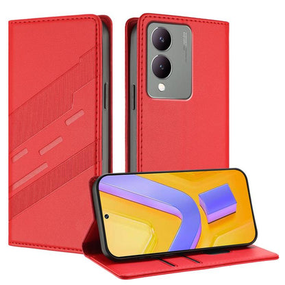Embossed Multi-functional Wallet Retro Leather Phone Case, For vivo Y28 4G Global, For vivo X100s 5G Global, For vivo Y17s 4G Global, For vivo S18 / S18 Pro, For vivo V29e 5G / Y200 5G Global, For vivo Y200 5G Global, For vivo Y78 5G / Y27 5G          ...