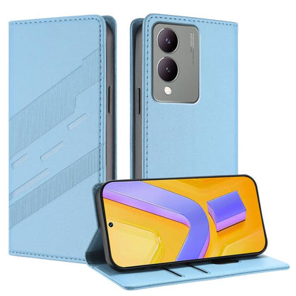 Embossed Multi-functional Wallet Retro Leather Phone Case, For vivo Y28 4G Global, For vivo X100s 5G Global, For vivo Y17s 4G Global, For vivo S18 / S18 Pro, For vivo V29e 5G / Y200 5G Global, For vivo Y200 5G Global, For vivo Y78 5G / Y27 5G          ...