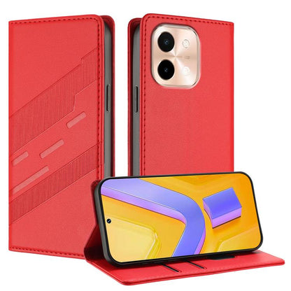 Embossed Multi-functional Wallet Retro Leather Phone Case, For vivo Y28 4G Global, For vivo X100s 5G Global, For vivo Y17s 4G Global, For vivo S18 / S18 Pro, For vivo V29e 5G / Y200 5G Global, For vivo Y200 5G Global, For vivo Y78 5G / Y27 5G          ...