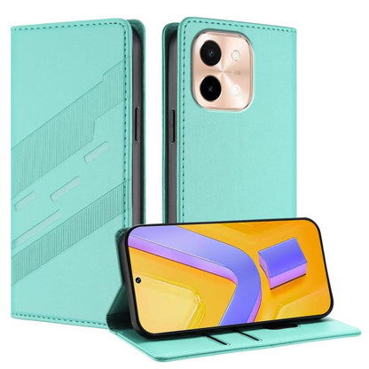 Embossed Multi-functional Wallet Retro Leather Phone Case, For vivo Y28 4G Global, For vivo X100s 5G Global, For vivo Y17s 4G Global, For vivo S18 / S18 Pro, For vivo V29e 5G / Y200 5G Global, For vivo Y200 5G Global, For vivo Y78 5G / Y27 5G          ...
