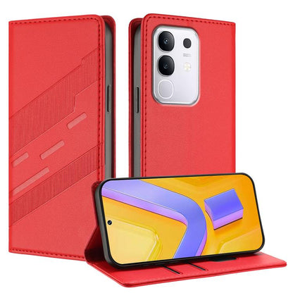 Embossed Multi-functional Wallet Retro Leather Phone Case, For vivo Y29s 5G Global, For vivo Y29 4G Global, For vivo V50 5G Global, For vivo Y19s 4G Global, For vivo Y300 5G Global, For vivo Y200e 5G Global, For vivo V40e 5G India / iQOO Z9s 5G        ...
