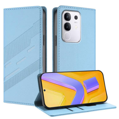 Embossed Multi-functional Wallet Retro Leather Phone Case, For vivo Y29s 5G Global, For vivo Y29 4G Global, For vivo V50 5G Global, For vivo Y19s 4G Global, For vivo Y300 5G Global, For vivo Y200e 5G Global, For vivo V40e 5G India / iQOO Z9s 5G        ...