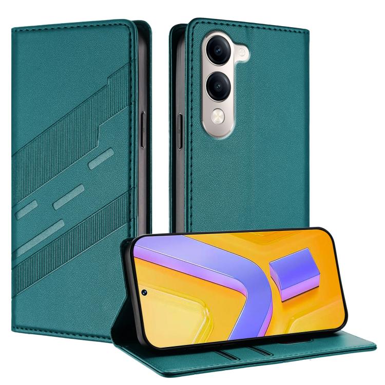 Embossed Multi-functional Wallet Retro Leather Phone Case, For vivo Y29s 5G Global, For vivo Y29 4G Global, For vivo V50 5G Global, For vivo Y19s 4G Global, For vivo Y300 5G Global, For vivo Y200e 5G Global, For vivo V40e 5G India / iQOO Z9s 5G        ...