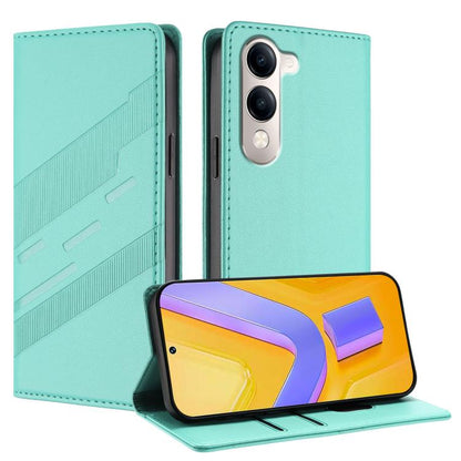 Embossed Multi-functional Wallet Retro Leather Phone Case, For vivo Y29s 5G Global, For vivo Y29 4G Global, For vivo V50 5G Global, For vivo Y19s 4G Global, For vivo Y300 5G Global, For vivo Y200e 5G Global, For vivo V40e 5G India / iQOO Z9s 5G        ...