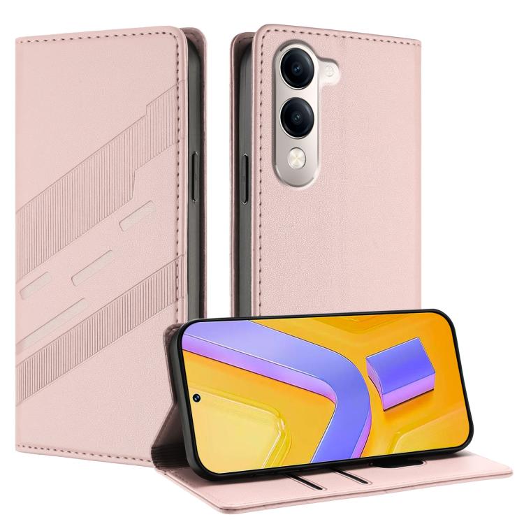 Embossed Multi-functional Wallet Retro Leather Phone Case, For vivo Y29s 5G Global, For vivo Y29 4G Global, For vivo V50 5G Global, For vivo Y19s 4G Global, For vivo Y300 5G Global, For vivo Y200e 5G Global, For vivo V40e 5G India / iQOO Z9s 5G        ...