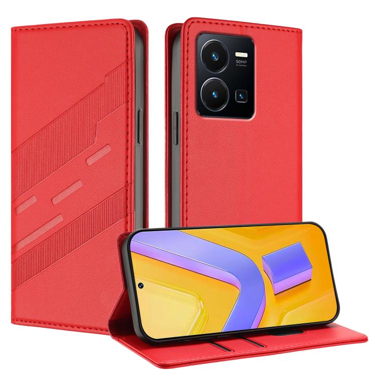 Embossed Multi-functional Wallet Retro Leather Phone Case, For vivo Y56 5G Global, For vivo Y100 5G Global, For vivo V27 5G / V27 Pro 5G, For vivo V27e 4G Global, For vivo iQOO Neo11 5G, For vivo Y35 4G Global, For vivo Y55s 2023 5G                    ...