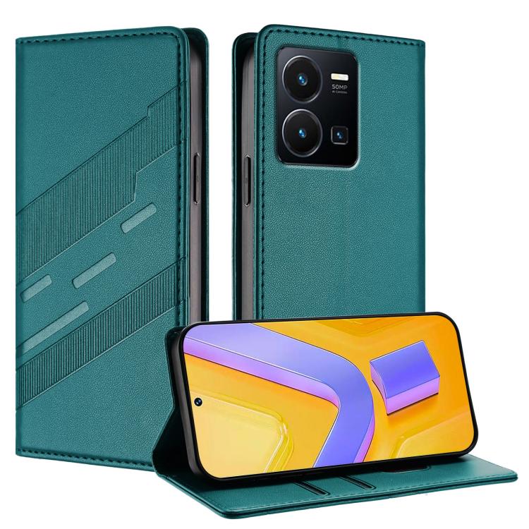 Embossed Multi-functional Wallet Retro Leather Phone Case, For vivo Y56 5G Global, For vivo Y100 5G Global, For vivo V27 5G / V27 Pro 5G, For vivo V27e 4G Global, For vivo iQOO Neo11 5G, For vivo Y35 4G Global, For vivo Y55s 2023 5G                    ...