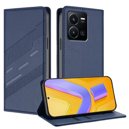 Embossed Multi-functional Wallet Retro Leather Phone Case, For vivo Y56 5G Global, For vivo Y100 5G Global, For vivo V27 5G / V27 Pro 5G, For vivo V27e 4G Global, For vivo iQOO Neo11 5G, For vivo Y35 4G Global, For vivo Y55s 2023 5G                    ...