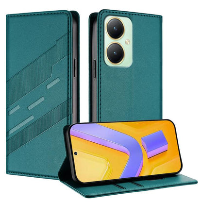 Embossed Multi-functional Wallet Retro Leather Phone Case, For vivo Y28 4G Global, For vivo X100s 5G Global, For vivo Y17s 4G Global, For vivo S18 / S18 Pro, For vivo V29e 5G / Y200 5G Global, For vivo Y200 5G Global, For vivo Y78 5G / Y27 5G          ...