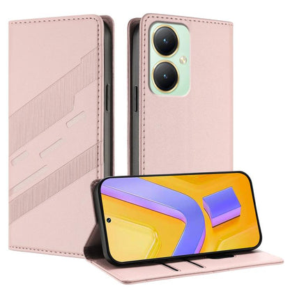Embossed Multi-functional Wallet Retro Leather Phone Case, For vivo Y28 4G Global, For vivo X100s 5G Global, For vivo Y17s 4G Global, For vivo S18 / S18 Pro, For vivo V29e 5G / Y200 5G Global, For vivo Y200 5G Global, For vivo Y78 5G / Y27 5G          ...