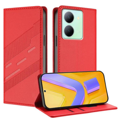 Embossed Multi-functional Wallet Retro Leather Phone Case, For vivo Y28 4G Global, For vivo X100s 5G Global, For vivo Y17s 4G Global, For vivo S18 / S18 Pro, For vivo V29e 5G / Y200 5G Global, For vivo Y200 5G Global, For vivo Y78 5G / Y27 5G          ...