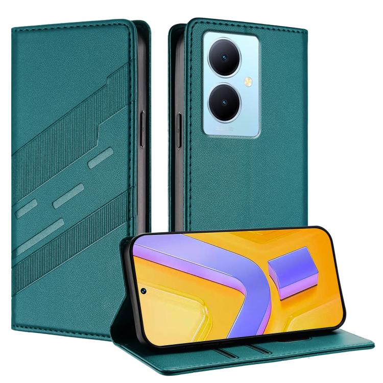 Embossed Multi-functional Wallet Retro Leather Phone Case, For vivo Y28 4G Global, For vivo X100s 5G Global, For vivo Y17s 4G Global, For vivo S18 / S18 Pro, For vivo V29e 5G / Y200 5G Global, For vivo Y200 5G Global, For vivo Y78 5G / Y27 5G          ...