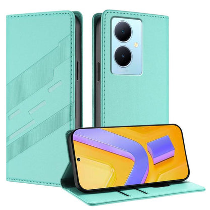Embossed Multi-functional Wallet Retro Leather Phone Case, For vivo Y28 4G Global, For vivo X100s 5G Global, For vivo Y17s 4G Global, For vivo S18 / S18 Pro, For vivo V29e 5G / Y200 5G Global, For vivo Y200 5G Global, For vivo Y78 5G / Y27 5G          ...