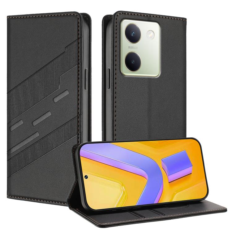 Embossed Multi-functional Wallet Retro Leather Phone Case, For vivo Y56 5G Global, For vivo Y100 5G Global, For vivo V27 5G / V27 Pro 5G, For vivo V27e 4G Global, For vivo iQOO Neo11 5G, For vivo Y35 4G Global, For vivo Y55s 2023 5G                    ...