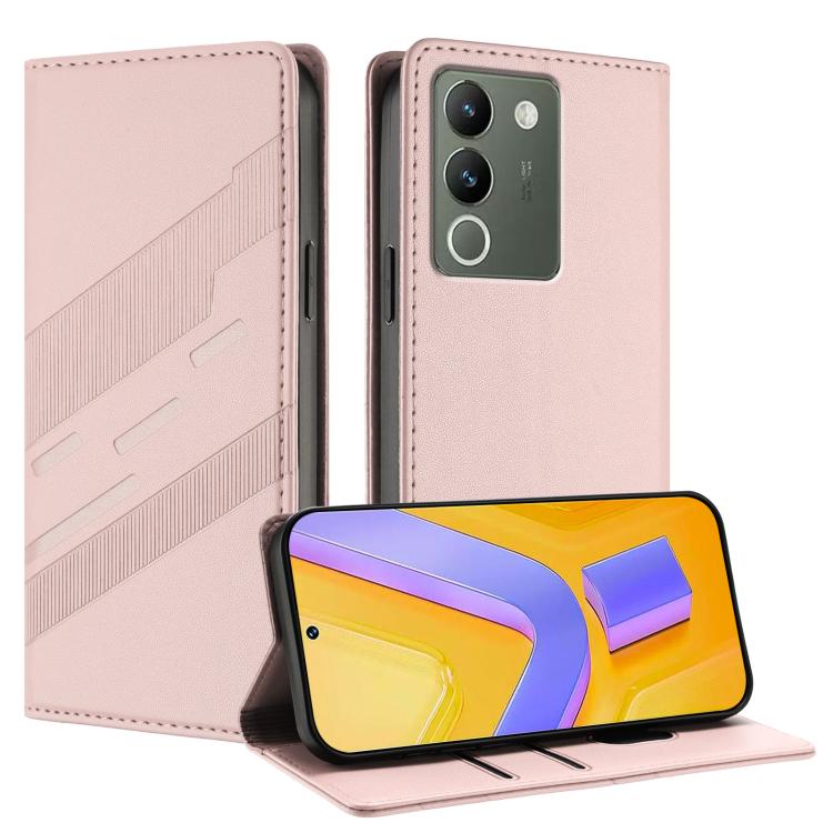 Embossed Multi-functional Wallet Retro Leather Phone Case, For vivo Y28 4G Global, For vivo X100s 5G Global, For vivo Y17s 4G Global, For vivo S18 / S18 Pro, For vivo V29e 5G / Y200 5G Global, For vivo Y200 5G Global, For vivo Y78 5G / Y27 5G          ...