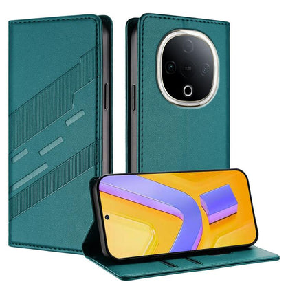Embossed Multi-functional Wallet Retro Leather Phone Case, For vivo Y29s 5G Global, For vivo Y29 4G Global, For vivo V50 5G Global, For vivo Y19s 4G Global, For vivo Y300 5G Global, For vivo Y200e 5G Global, For vivo V40e 5G India / iQOO Z9s 5G        ...