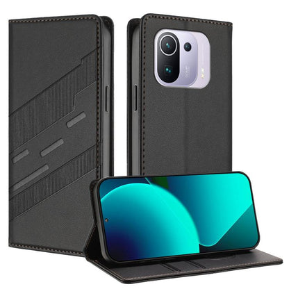 Embossed Multi-functional Wallet Retro Leather Phone Case, For Xiaomi 11T / 11T Pro, For Xiaomi Poco X3 Pro / Poco X3, For Xiaomi Mi 11 Ultra, For Xiaomi Mi 11 Pro