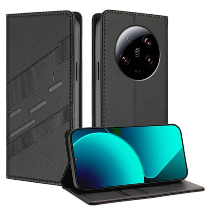 Embossed Multi-functional Wallet Retro Leather Phone Case, For Xiaomi Civi 5 Pro, For Xiaomi 15S Pro, For Xiaomi 15 Ultra, For Xiaomi 15 Pro, For Xiaomi 15, For Xiaomi 14T Pro 5G Global, For Xiaomi 14T 5G Global, For Xiaomi 14 Ultra 5G Global          ...