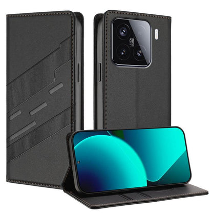 Embossed Multi-functional Wallet Retro Leather Phone Case, For Xiaomi Civi 5 Pro, For Xiaomi 15S Pro, For Xiaomi 15 Ultra, For Xiaomi 15 Pro, For Xiaomi 15, For Xiaomi 14T Pro 5G Global, For Xiaomi 14T 5G Global, For Xiaomi 14 Ultra 5G Global          ...