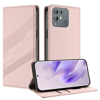Embossed Multi-functional Wallet Retro Leather Phone Case, For Blackview A200 Pro, For Blackview A55 Pro, For Blackview A95