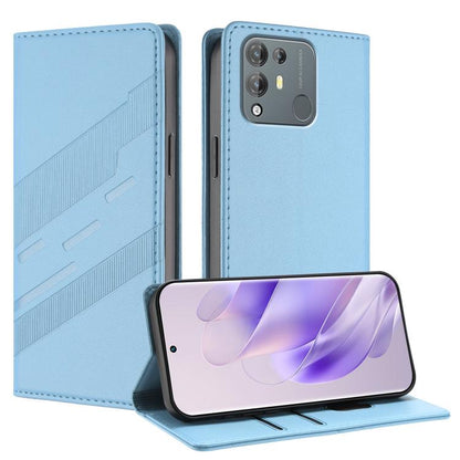 Embossed Multi-functional Wallet Retro Leather Phone Case, For Blackview A200 Pro, For Blackview A55 Pro, For Blackview A95