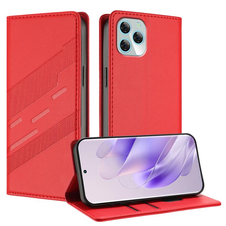 Embossed Multi-functional Wallet Retro Leather Phone Case, For Blackview A200 Pro, For Blackview A55 Pro, For Blackview A95