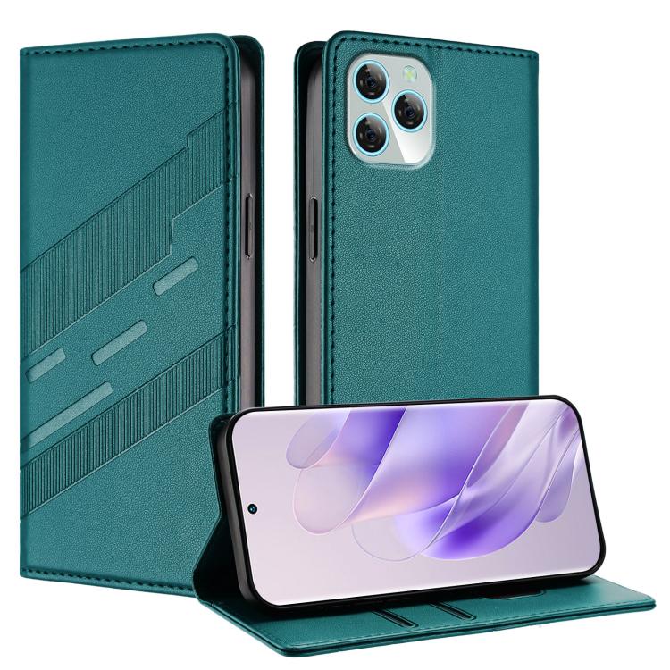 Embossed Multi-functional Wallet Retro Leather Phone Case, For Blackview A200 Pro, For Blackview A55 Pro, For Blackview A95