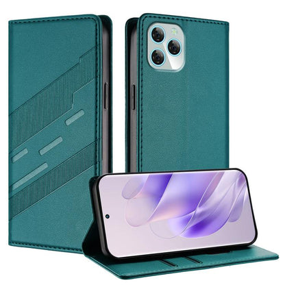 Embossed Multi-functional Wallet Retro Leather Phone Case, For Blackview A200 Pro, For Blackview A55 Pro, For Blackview A95