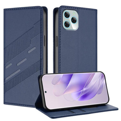 Embossed Multi-functional Wallet Retro Leather Phone Case, For Blackview A200 Pro, For Blackview A55 Pro, For Blackview A95