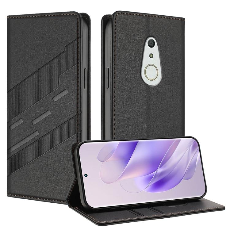 Embossed Multi-functional Wallet Retro Leather Phone Case, For Fujitsu Arrows We3, For Fujitsu FCNT Rakuraku F-53E, For Fujitsu Arrows We2 / F-52E, For Fujitsu Arrows We2 Plus / F-51E, For Fujitsu Arrows F-51B, For Fujitsu Arrows F-52B                 ...
