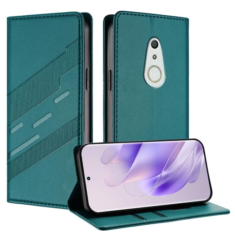 Embossed Multi-functional Wallet Retro Leather Phone Case, For Fujitsu Arrows We3, For Fujitsu FCNT Rakuraku F-53E, For Fujitsu Arrows We2 / F-52E, For Fujitsu Arrows We2 Plus / F-51E, For Fujitsu Arrows F-51B, For Fujitsu Arrows F-52B                 ...