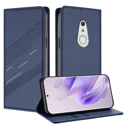 Embossed Multi-functional Wallet Retro Leather Phone Case, For Fujitsu Arrows We3, For Fujitsu FCNT Rakuraku F-53E, For Fujitsu Arrows We2 / F-52E, For Fujitsu Arrows We2 Plus / F-51E, For Fujitsu Arrows F-51B, For Fujitsu Arrows F-52B                 ...