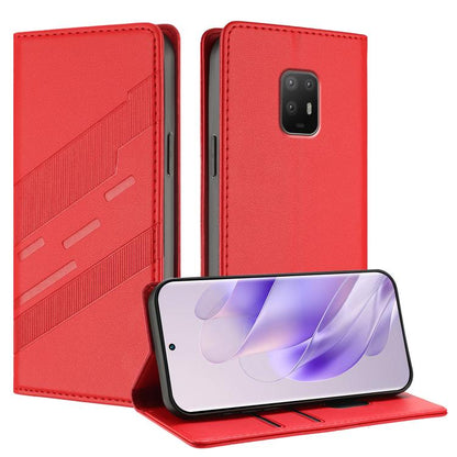 Embossed Multi-functional Wallet Retro Leather Phone Case, For Fujitsu Arrows We3, For Fujitsu FCNT Rakuraku F-53E, For Fujitsu Arrows We2 / F-52E, For Fujitsu Arrows We2 Plus / F-51E, For Fujitsu Arrows F-51B, For Fujitsu Arrows F-52B                 ...
