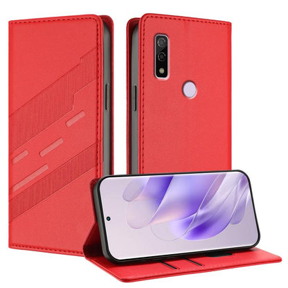 Embossed Multi-functional Wallet Retro Leather Phone Case, For Fujitsu Arrows We3, For Fujitsu FCNT Rakuraku F-53E, For Fujitsu Arrows We2 / F-52E, For Fujitsu Arrows We2 Plus / F-51E, For Fujitsu Arrows F-51B, For Fujitsu Arrows F-52B                 ...