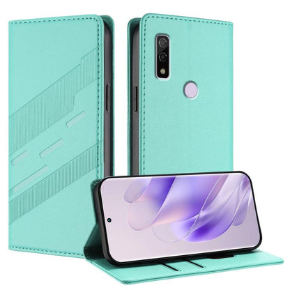 Embossed Multi-functional Wallet Retro Leather Phone Case, For Fujitsu Arrows We3, For Fujitsu FCNT Rakuraku F-53E, For Fujitsu Arrows We2 / F-52E, For Fujitsu Arrows We2 Plus / F-51E, For Fujitsu Arrows F-51B, For Fujitsu Arrows F-52B                 ...
