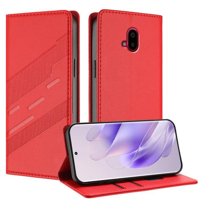 Embossed Multi-functional Wallet Retro Leather Phone Case, For Fujitsu Arrows We3, For Fujitsu FCNT Rakuraku F-53E, For Fujitsu Arrows We2 / F-52E, For Fujitsu Arrows We2 Plus / F-51E, For Fujitsu Arrows F-51B, For Fujitsu Arrows F-52B                 ...