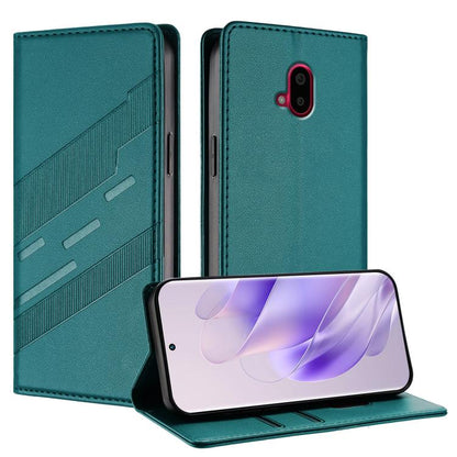Embossed Multi-functional Wallet Retro Leather Phone Case, For Fujitsu Arrows We3, For Fujitsu FCNT Rakuraku F-53E, For Fujitsu Arrows We2 / F-52E, For Fujitsu Arrows We2 Plus / F-51E, For Fujitsu Arrows F-51B, For Fujitsu Arrows F-52B                 ...