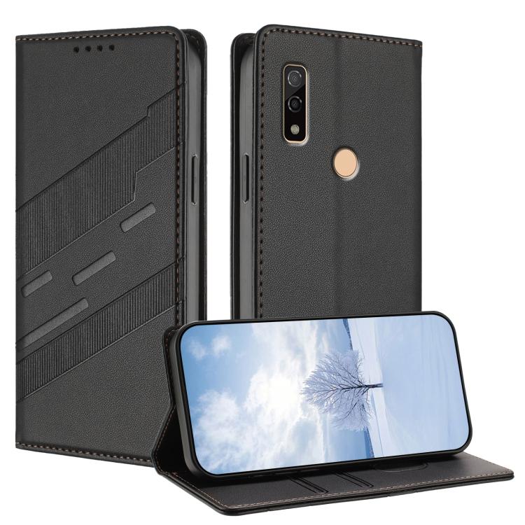 Embossed Multi-functional Wallet Retro Leather Phone Case, For Fujitsu Arrows We3, For Fujitsu FCNT Rakuraku F-53E, For Fujitsu Arrows We2 / F-52E, For Fujitsu Arrows We2 Plus / F-51E, For Fujitsu Arrows F-51B, For Fujitsu Arrows F-52B                 ...