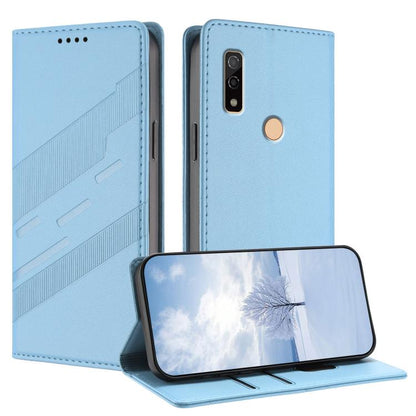 Embossed Multi-functional Wallet Retro Leather Phone Case, For Fujitsu Arrows We3, For Fujitsu FCNT Rakuraku F-53E, For Fujitsu Arrows We2 / F-52E, For Fujitsu Arrows We2 Plus / F-51E, For Fujitsu Arrows F-51B, For Fujitsu Arrows F-52B                 ...