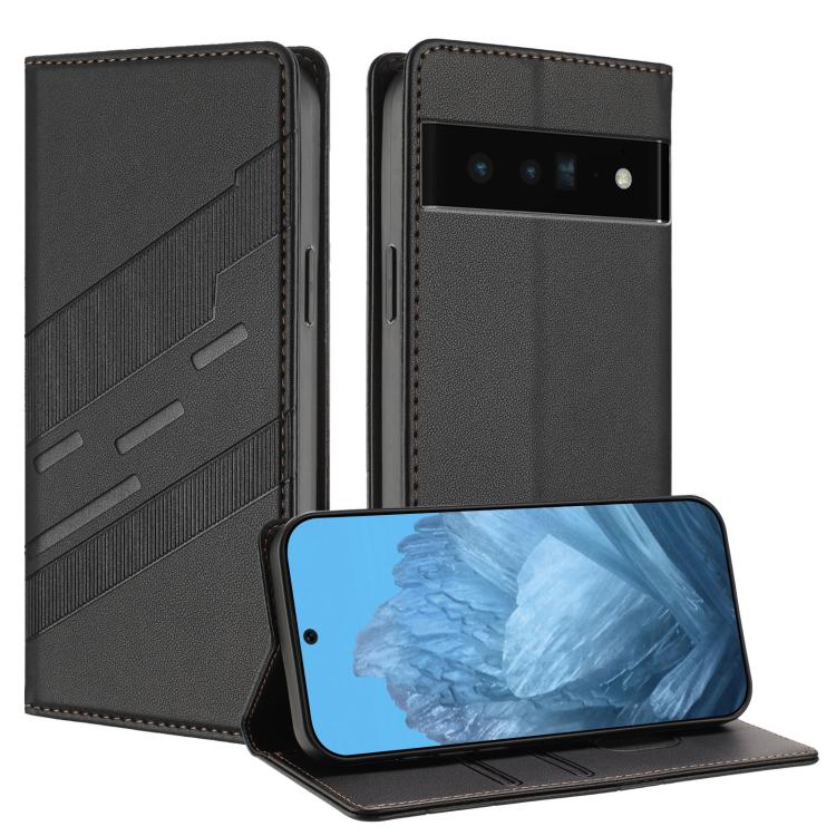 Embossed Multi-functional Wallet Retro Leather Phone Case, For Google Pixel 7a, For Google Pixel 7 Pro, For Google Pixel 7, For Google Pixel 6a, For Google Pixel 6 Pro, For Google Pixel 6, For Google Pixel 5a 5G, For Google Pixel 4a 5G / 5 XL          ...