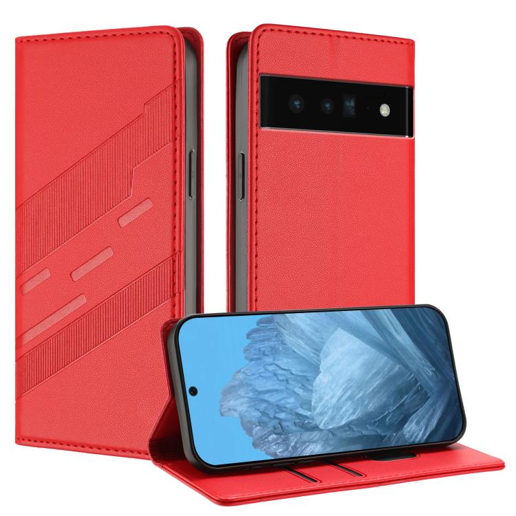 Embossed Multi-functional Wallet Retro Leather Phone Case, For Google Pixel 7a, For Google Pixel 7 Pro, For Google Pixel 7, For Google Pixel 6a, For Google Pixel 6 Pro, For Google Pixel 6, For Google Pixel 5a 5G, For Google Pixel 4a 5G / 5 XL          ...