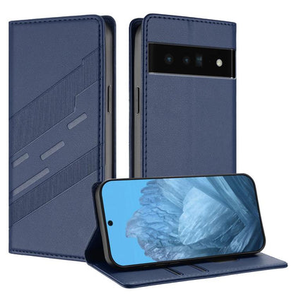 Embossed Multi-functional Wallet Retro Leather Phone Case, For Google Pixel 7a, For Google Pixel 7 Pro, For Google Pixel 7, For Google Pixel 6a, For Google Pixel 6 Pro, For Google Pixel 6, For Google Pixel 5a 5G, For Google Pixel 4a 5G / 5 XL          ...