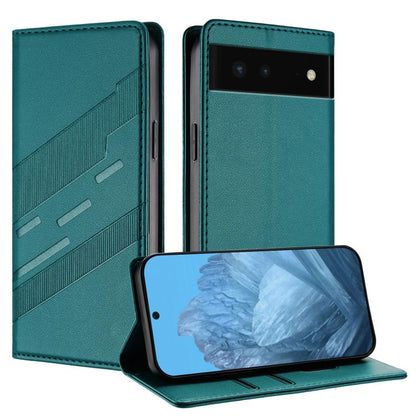 Embossed Multi-functional Wallet Retro Leather Phone Case, For Google Pixel 7a, For Google Pixel 7 Pro, For Google Pixel 7, For Google Pixel 6a, For Google Pixel 6 Pro, For Google Pixel 6, For Google Pixel 5a 5G, For Google Pixel 4a 5G / 5 XL          ...