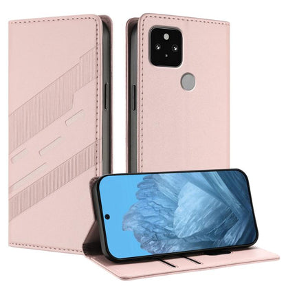 Embossed Multi-functional Wallet Retro Leather Phone Case, For Google Pixel 7a, For Google Pixel 7 Pro, For Google Pixel 7, For Google Pixel 6a, For Google Pixel 6 Pro, For Google Pixel 6, For Google Pixel 5a 5G, For Google Pixel 4a 5G / 5 XL          ...