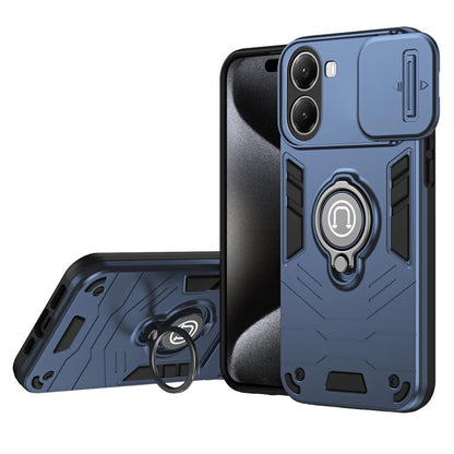 Camshield Ring Holder Phone Case, For Redmi 15C 5G / 4G Global 171mm / Poco C85 4G, For Xiaomi 15T Pro 5G, For Xiaomi 15T 5G, For Xiaomi Poco C71 / Redmi A5 4G 171.7mm, For Xiaomi Poco X7 Pro